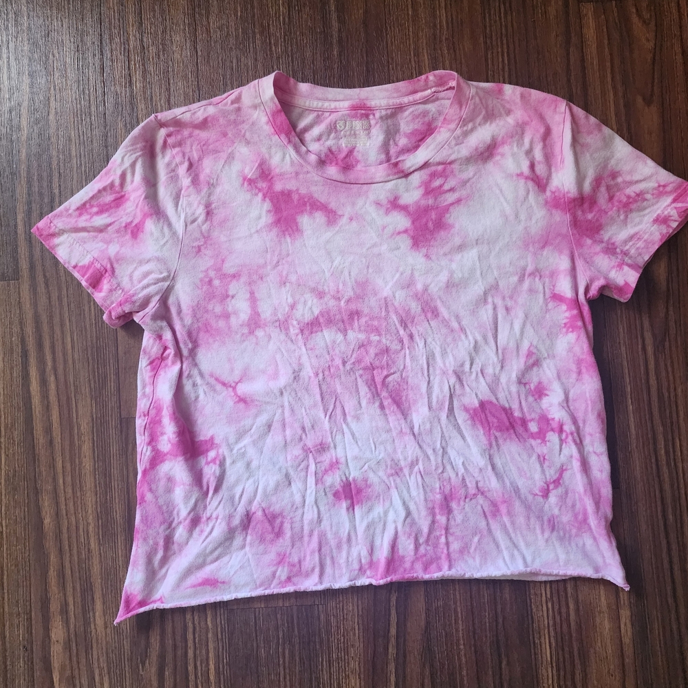 PINK Victoria's Secret Tie-Dye Short Sleeve Tee